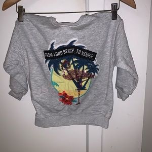 Zara kids size 6 Gray sweater